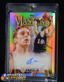 Pau Gasol 2023-24 Finest Masters Autographs Refractors #MAPG auto, autograph