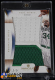 Paul Pierce 2012-13 Immaculate Collection Numbers Patches #/34 basketball card, game used, numbered, patch