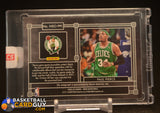 Paul Pierce 2023-24 Panini Noir HOF Ceremonial Orange Autograph 34/49 JERSEY NUMBERED auto, autograph, numbered