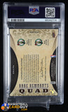 Paul Pierce/Ray Allen 2008-09 Upper Deck Premier Rare Remnants Quad Patch UD Logo #RR4PA #/10 basketball card, graded, numbered, patch