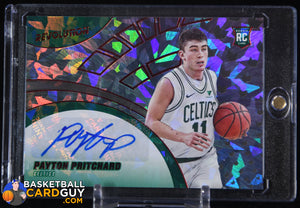 Payton Pritchard 2020-21 Panini Revolution Rookie Autographs Chinese New Year RC #15 #/11 autograph, basketball card, numbered, rookie card