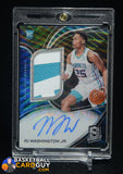 PJ Washington Jr 2019 Panini Spectra #205 Wave FOTL Rookie Patch Auto RC #/39 auto, autograph, memorabilia, numbered