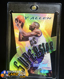 Ray Allen 1997 Fleer Ultra Ultrabilities Basketball Superstar #12