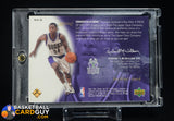 Ray Allen 2000-01 Upper Deck Ovation Piece of History Game Used Basketball Bucks memorabilia