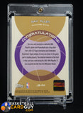 Ray Allen - 2001-02 Topps TCC Jump Ball #JBRA - Bucks Playoff Used Ball memorabilia
