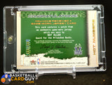 Ray Allen 2001 Flair Hot Numbers Jersey 3-Color Patch #/100 memorabilia, numbered