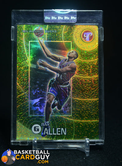 Ray Allen 2002 Topps Pristine Uncirculated Gold Refractor #/50