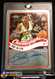 Ray Allen 2003-04 Topps Chrome Basketball Chromographs CA-RA auto, autograph