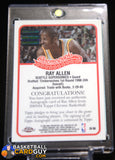 Ray Allen 2003-04 Topps Chrome Basketball Chromographs CA-RA auto, autograph