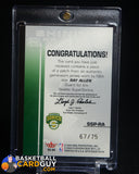 Ray Allen 2003 Fleer Mystique Shining Stars Parallel #/75