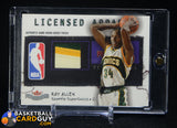 Ray Allen 2003 Fleer Patchworks Licensed Apparel Team Patch #LA -RA #/150 memorabilia, numbered