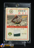 RAY ALLEN 2004-05 FLEER AUTHENTIX GAME USED PATCH SONICS #50/50 memorabilia, numbered