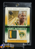 Ray Allen 2004-05 SkyBox E-XL #CA-RA Court Authentics Patch #1/70 memorabilia, numbered