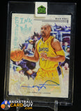 Rick Fox 2022 Panini Court Kings Impressionist Ink Basketball Violet #/35 auto, autograph, numbered