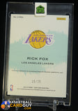 Rick Fox 2022 Panini Court Kings Impressionist Ink Basketball Violet #/35 auto, autograph, numbered
