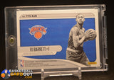 RJ Barrett 2019-20 Absolute Memorabilia Tools of the Trade Three Swatch Signatures Level 3 #/10 auto, autograph, memorabilia, numbered