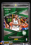 ROBERT PARISH 2016-17 Spectra Neon Green Patch Auto #/25 auto, autograph, memorabilia, numbered