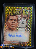 Robert Parish 2023-24 Finest Masters Autographs Gold Geometric Refractors Gold Geometric #/50 auto, autograph, numbered