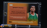 Robert Parish 2023-24 Finest Masters Autographs Gold Geometric Refractors Gold Geometric Refractors #MARP #40/50 auto, autograph, numbered