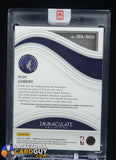 Rudy Gobert 2022-23 Immaculate Collection Patch Autographs #41 #/49 auto, autograph, memorabilia, numbered