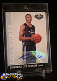 Russell Westbrook 2008-09 Topps Co-Signers Rookie Autographs #104 B #/100 auto, autograph, numbered