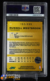 Russell Westbrook 2008 eTopps #17 PSA 9 #/699 basketball card, graded, numbered, refractor, rookie card