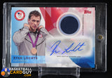 Ryan Lochte 2016 Topps U.S. Olympic Team Autographed Relics #USARRL #/50 autograph, jersey, numbered, olympics, team usa