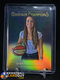 Sabrina Ionescu 2021 Upper Deck Goodwin Champions Platinum Black and Gold #P42 #/249 numbered