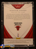 Scottie Pippen 2017-18 Immaculate Collection Sole of the Game #/25 memorabilia, numbered