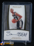 Sean Elliott 2016-17 Immaculate Collection Heralded Signatures #30 #/99 auto, autograph, numbered