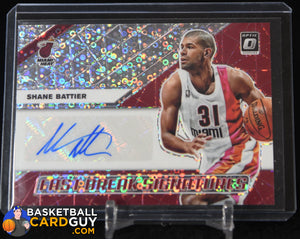 Shane Battier 2019-20 Donruss Optic Fast Break Signatures #64 autograph, basketball card