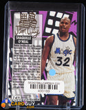 Shaquille O’Neal 1993 - 94 Ultra Jam City #7 90’s insert, basketball card