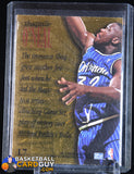 Shaquille O’Neal 1995 - 96 SkyBox Premium Larger Than Life #L7 90’s insert, basketball card