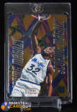 Shaquille O’Neal 1995-96 Metal Scoring Magnets #7 90’s insert, basketball card