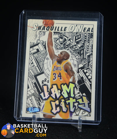 Shaquille Oneal 1997 Fleer Ultra Jam City Basketball 8