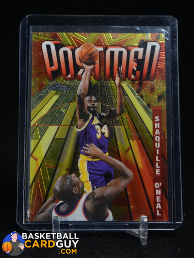 Shaquille Oneal 1998 Topps Chrome Seasons Best Basketball Sb21