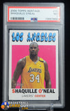 Shaquille O’Neal 2000-01 Topps Heritage #15 PSA 7 graded, PSA
