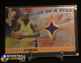 Shaquille O’Neal 2001-02 Topps Pristine Slice of a Star #SSO memorabilia