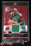 Shaquille O’Neal 2010-11 Totally Certified Red Materials CELTICS JERSEY #/249 basketball card, jersey, numbered