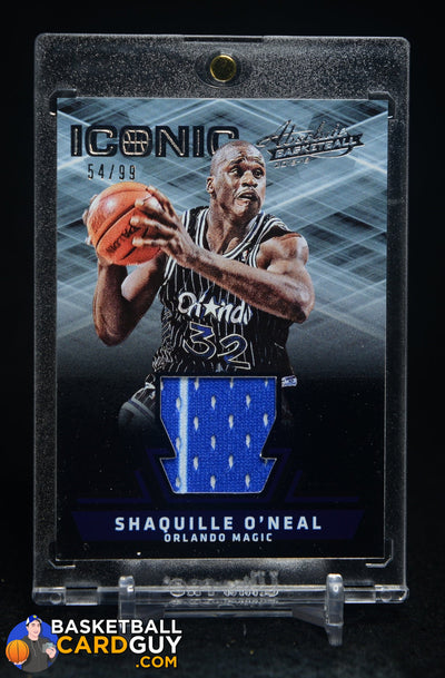 SHAQUILLE O'NEAL  2015-16 Absolute Basketball Iconic Jersey #/99