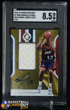 Shaquille O’Neal 2018-19 Panini Opulence Gold Medal Jersey Autographs #8 SGC 8.5 #/25 auto, autograph, graded, memorabilia, numbered