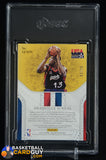 Shaquille O’Neal 2018-19 Panini Opulence Gold Medal Jersey Autographs #8 SGC 8.5 #/25 auto, autograph, graded, memorabilia, numbered