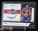 Shaquille O’Neal 2020-21 Crown Royale Hall of Fame Memorabilia RARE CAVS JERSEY #4 basketball card, game used, jersey