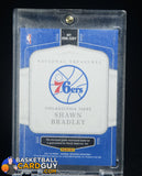 Shawn Bradley 2021-22 Panini National Treasures Retro Materials #25 MULTI-COLOR #/99 memorabilia, numbered