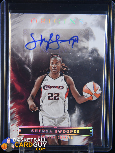 Sheryl Swoopes Origins 2023 Autograph – Basketball Card Guy