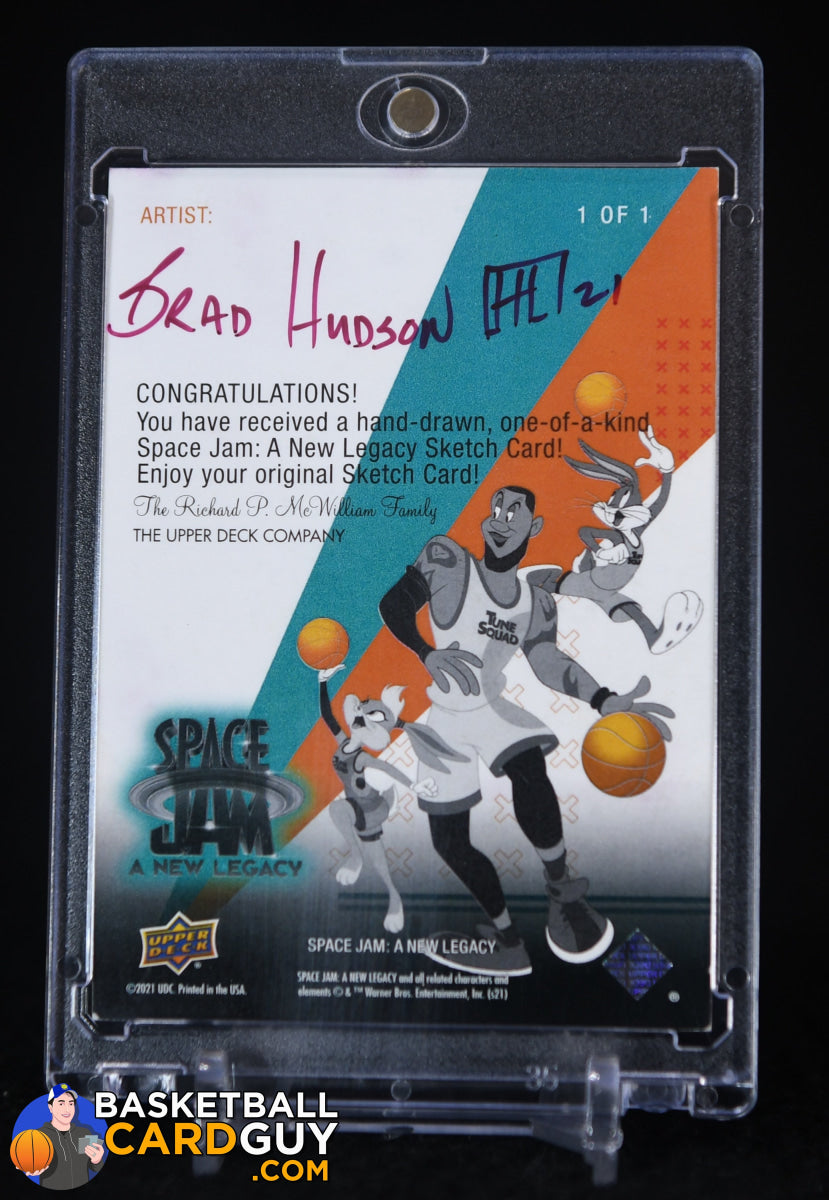 Space Jam Brad Husdon Sketch Card Lola Bunny 1/1 – Basketball Card Guy