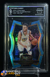 Stephen Curry 2016 Panini Select Premier Level Basketball Die Cut Light Blue #161 AC 9 numbered