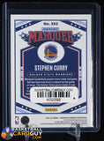 Stephen Curry 2021-22 Panini Chronicles 75th Anniversary #363 #/75 basketball card, numbered