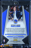 Steve Kerr 2017 - 18 Panini Prizm Autographs #50 Silver auto, autograph, basketball card,