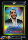 Steve Smith 2021 Finest Autographs Gold Refractors #FASS #/50 auto, autograph, numbered